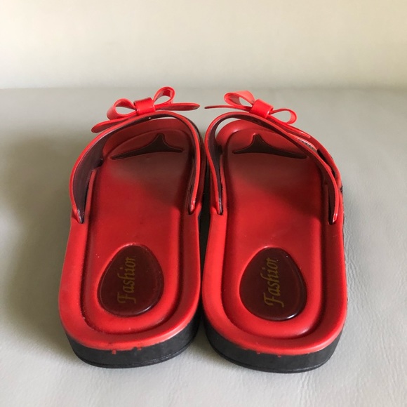 Rubber Silicone Women's Sandals Slipper  Size 8 New without Box - Picture 1 of 10